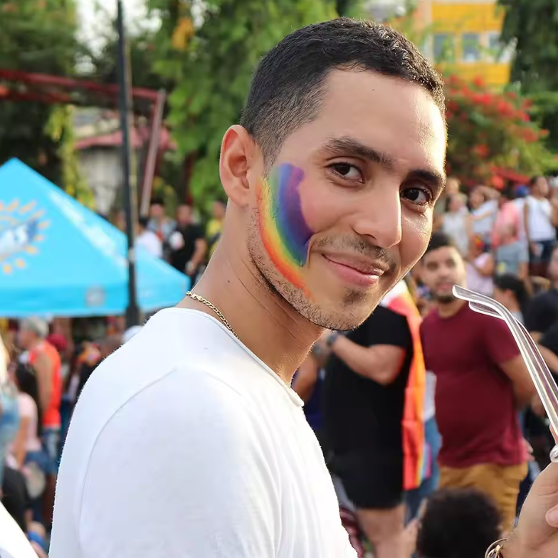 🌈 Rainbow Pride Face & Body Paint Stick – One Swipe, Full Colors