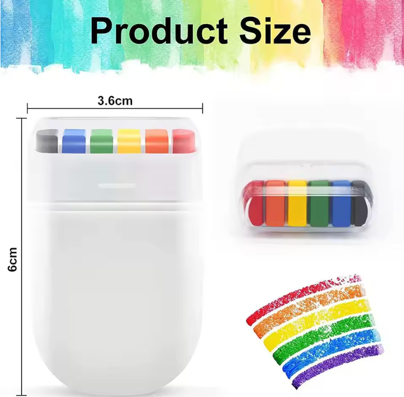 🌈 Rainbow Pride Face & Body Paint Stick – One Swipe, Full Colors