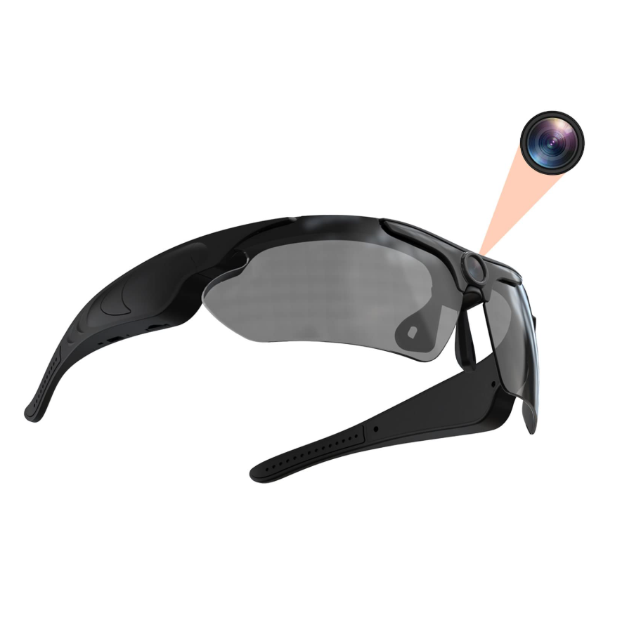 Lunettes Caméra 1080p + 32 Go – Verres Polarisés UV400, Design Unisexe