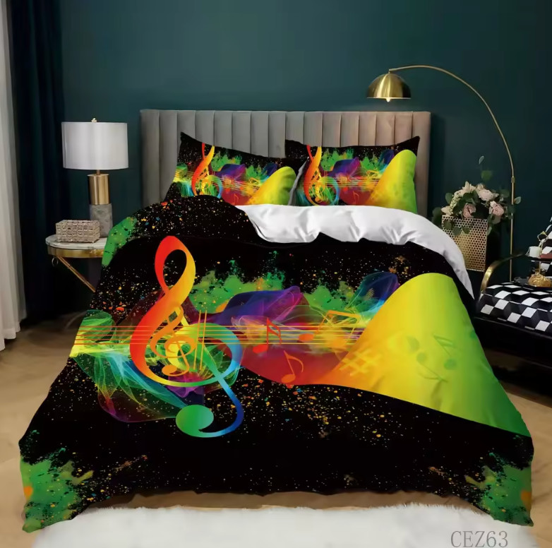 Colorful Rainbow Lines Duvet Cover Set – Pride Bedding Collection